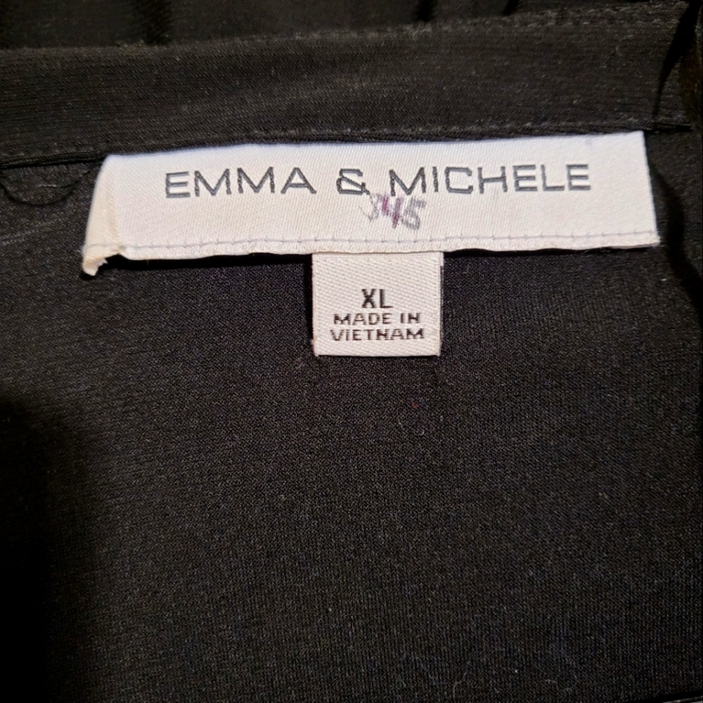 Emma  & Michele Black Jumpsuit